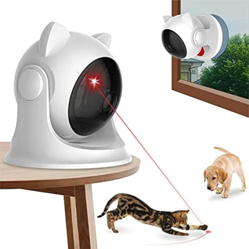 🐾 Automatic Cat Laser Toy – Interactive Fun for Cats and Dogs