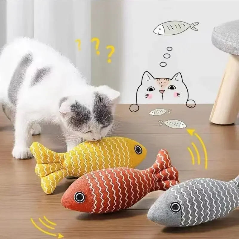 🐾 Catnip Plush Toy for Cats – Cute and Fun Interactive Chew Toy 🐾