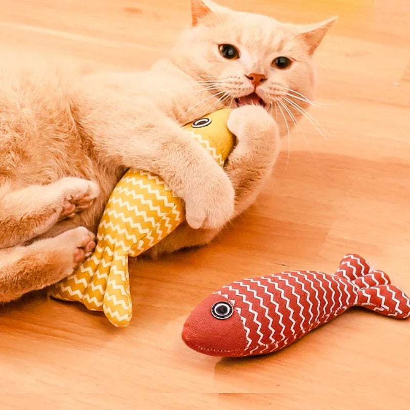 🐾 Catnip Plush Toy for Cats – Cute and Fun Interactive Chew Toy 🐾