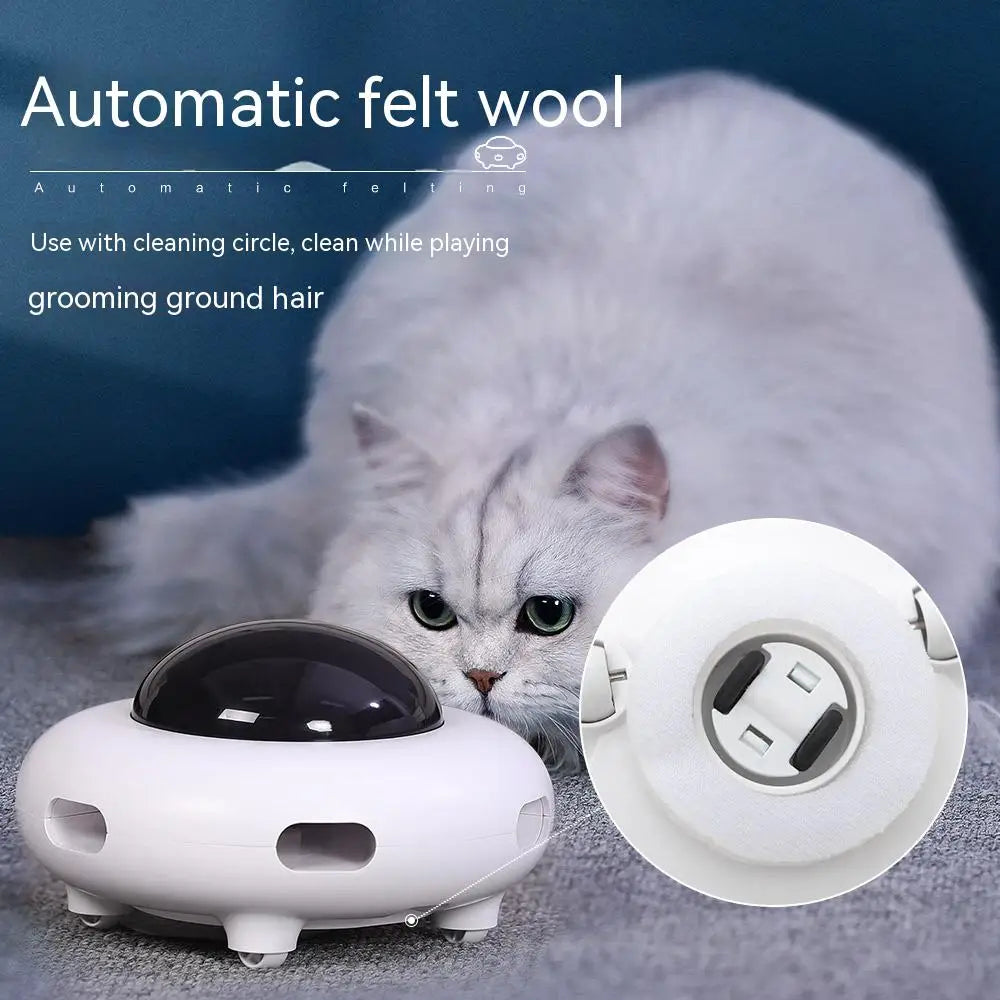 🐾 Smart Teaser UFO Cat Toy – Interactive Fun for Your Feline Friend